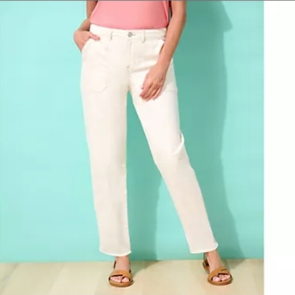 LOGO by Lori Goldstein Regular Boyfriend Jean size 12 new with tags - Picture 7 of 7